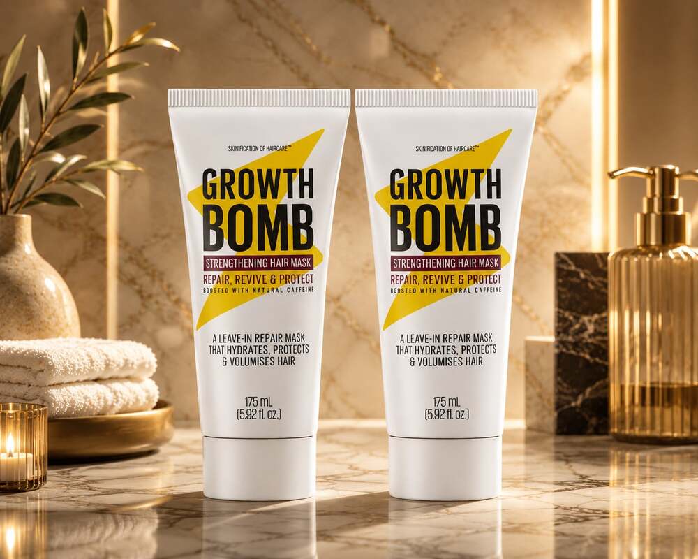 Lot of 2 Growth Bomb Strengthening Hair Mask
